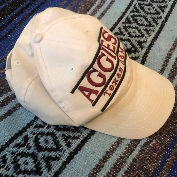 Vintage 90s The Game Texas A&M Aggies Snap Back Hat - Picture 4 of 12